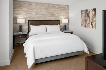 Club Suite, 1 King Bed with Sofa bed (Mobility/Hearing Access, Roll-in Shwr)