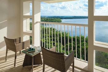 Deluxe Room, 2 Double Beds, Balcony, Lagoon View