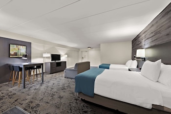 Suite, 2 Queen Beds, Non Smoking, Kitchenette (Walk-in Shower;Larger Room)