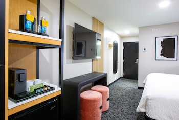 Room, 1 Queen Bed, Roll-in Shower (Communications, Mobility Accessible)