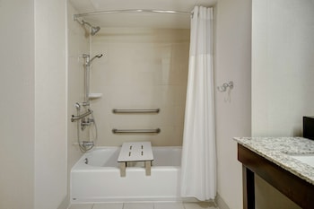 Suite, 1 King Bed, Accessible, Bathtub (Mobility & Hearing)