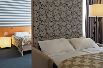 Suite, 1 King Bed with Sofa bed