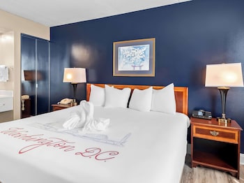 Standard Room, 1 King Bed, Non Smoking, Refrigerator & Microwave