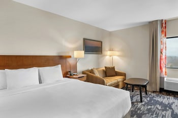 Room, 1 King Bed with Sofa bed, Hearing Accessible