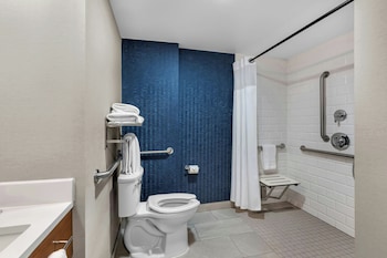 Room, 1 Queen Bed, Hearing Accessible (Roll-in Shower)