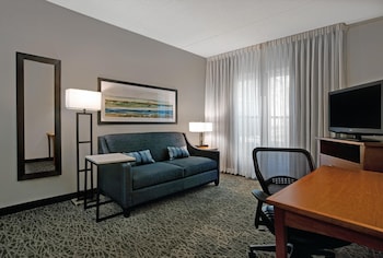 Suite, 2 Double Beds, Accessible (Hearing)