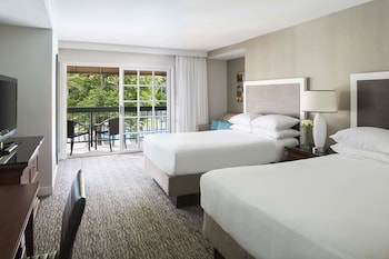 Room, 2 Double Beds, Balcony