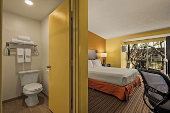 Standard Room, 1 King Bed, Refrigerator & Microwave, Courtyard View
