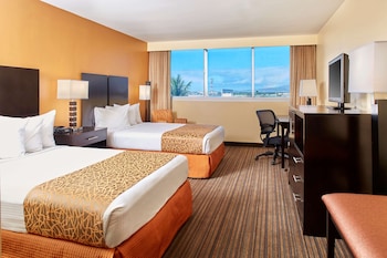 Standard Room, 2 Double Beds, Accessible, Refrigerator & Microwave