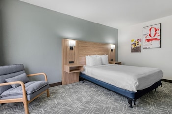 Standard Room, 1 King Bed, Non Smoking, Refrigerator & Microwave
