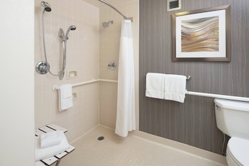 Room, 1 King Bed (Mobility/Hearing Access, Roll-In Shwr)