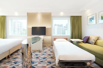 Salon with Rollaway Bed