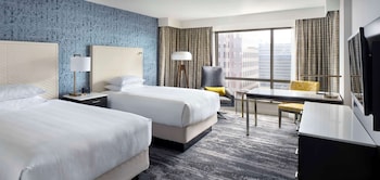 Room, 2 Double Beds, City View