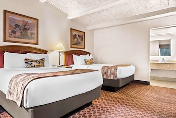 Standard Room, 2 Queen Beds, Non Smoking, Refrigerator & Microwave