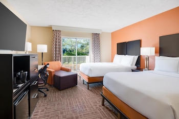 Room, 2 Double Beds, Balcony, Pool View