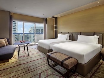 Premier Room, 2 Doubles, Balcony, City View