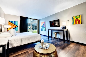 Standard Room, 1 King Bed, Non Smoking, Patio (Courtyard View)