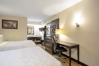 Premium Room, 2 Double Beds (Upgraded Bedding & Snack, Smoke Free)