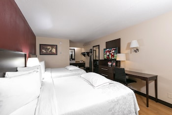 Premium Room, 2 Double Beds (Upgraded Bedding & Snack, Smoke Free)