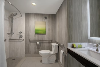Room, 1 Queen Bed, Accessible (Mobility & Hearing, Roll-in Shower)