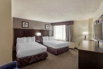 Standard Room, 2 Double Beds, Refrigerator & Microwave