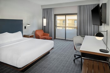 Room, 1 King Bed with Sofa bed, Hearing Accessible (Accessible Bathtub)
