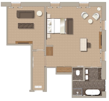 Senior Suite, 1 Bedroom