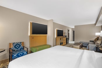 Standard Room, 1 King Bed, Non Smoking, Refrigerator & Microwave