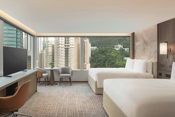 Infinity Room, 2 Double Beds, City View