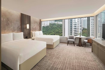 Infinity Room, 2 Double Beds, City View