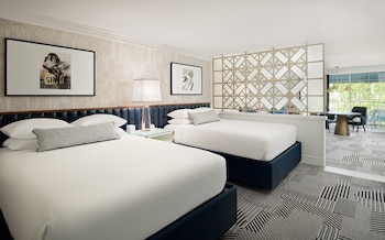 Premium Two Queen Suite with Balcony
