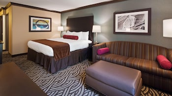 Single Room, 1 King Bed with Sofa bed