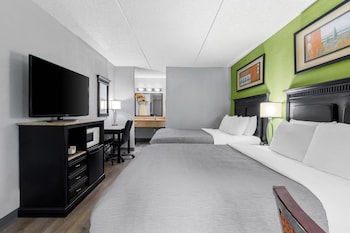 Double Room, 2 Double Beds, Smoking