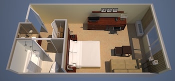 Deluxe Room, 1 King Bed with Sofa bed (Mobility Accessible, Roll-In Shower)