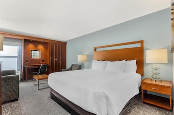 Standard Room, 1 King Bed, Non Smoking, Refrigerator & Microwave