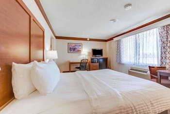 Standard Room, 1 Queen Bed, Non Smoking, Refrigerator & Microwave (Movie View from the Bed)