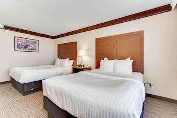Standard Room, 2 Queen Beds, Non Smoking, Refrigerator & Microwave (Movie View)