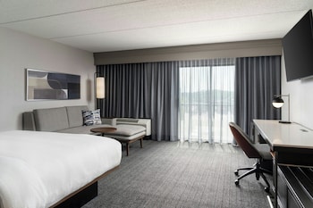 Room, 1 King Bed with Sofa bed, Hearing Accessible (Roll-in Shower)