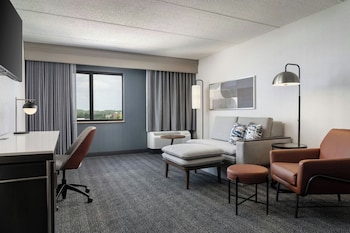 Room, 1 King Bed with Sofa bed, Hearing Accessible (Roll-in Shower)