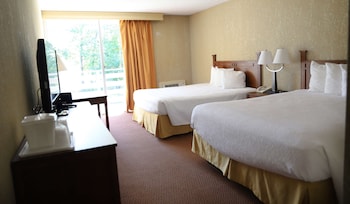 Standard Room, 2 Queen Beds, Non Smoking, Refrigerator & Microwave