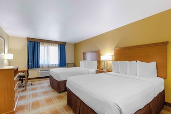 Standard Room, 2 Queen Beds, Non Smoking, Refrigerator & Microwave