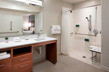 Studio, 1 Queen Bed with Sofa bed (Mobility/Hearing Access, Roll-In Shwr)
