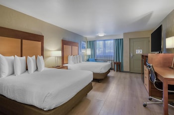 Standard Room, 2 Queen Beds, Refrigerator & Microwave