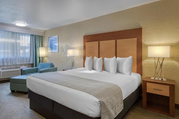 Standard Room, 1 King Bed, Refrigerator & Microwave, Poolside