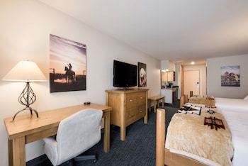 Standard Room, 2 Queen Beds, Non Smoking, Refrigerator & Microwave