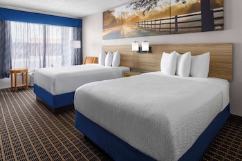 Double Room, 2 Double Beds, Smoking