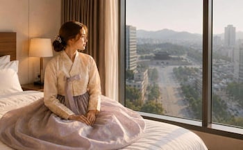 [Royal Heritage PKG] Superior Queen + BF for 2 + Hanbok Rental + Palace Pass x2