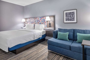 Deluxe Room, 1 King Bed with Sofa bed, Microwave