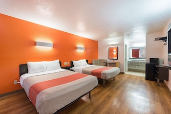 Standard Room, 2 Queen Beds, Non Smoking, Refrigerator & Microwave