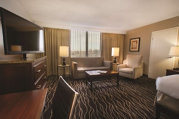 Deluxe, Larger Room,1 King w/ Sofa Bed